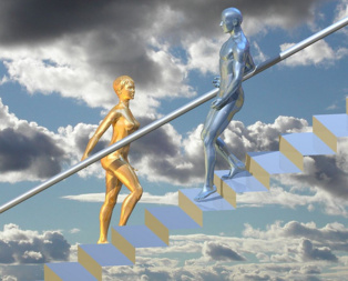 Will they ever meet?. Imagen: visulogik Will they ever meet?. Imagen: visulogik