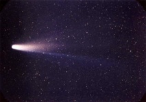 Cometa Halley en marzo de 1986. Imagen: NASA/W. Liller. Fuente: NASA. Cometa Halley en marzo de 1986. Imagen: NASA/W. Liller. Fuente: NASA.