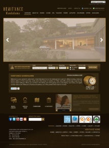 Captura de pantalla de la web de Heritance Hotels (Sri Lanka). Imagen: heritancehotels.com