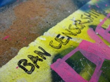 Un graffitti contra la censura. Imagen: brainloc. Fuente: StockXchng.