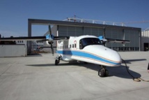 El avión Dornier 228 utilizado en los experimentos. Fuente: LMU.