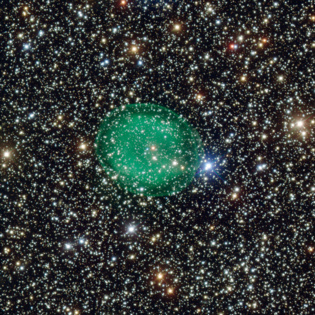 La nebulosa planetaria IC 1295. Fuente: ESO.