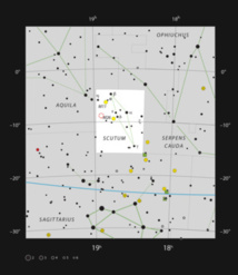 La nebulosa planetaria IC 1295 en la constelación de Scutum (El Escudo). Fuente: ESO.