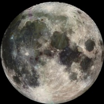 Imagen de la Luna obtenida por la sonda Galileo en 1992. Fuente: NASA/JPL.