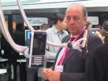 Stand de RIM en el  3GSM World Forum 2007. Vnues.