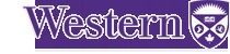 Logo de la Universidad de Western Ontario. Logo de la Universidad de Western Ontario.