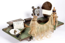 Máquina de pelucas. Imagen: Raffel Pagés. Fuente: SINC.