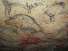 Pintura de la Sala de los Polícromos en la Cueva de Altamira. Imagen: Soledad Cuezva. Fuente: Universidad de Alicante.