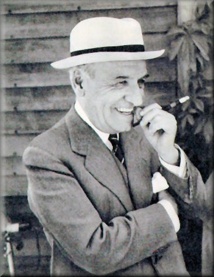 Ortega y Gasset en un fotografía tomada por la prensa en los años 20. Fuente: Wikipedia