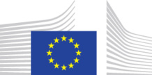 Logo de la Comisión Europea.