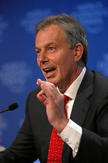 Tony Blair sufría el síndrome de hibris, a juzgar por el análisis de su discurso. Fuente: Flickr. Tony Blair sufría el síndrome de hibris, a juzgar por el análisis de su discurso. Fuente: Flickr.