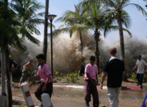Tsunami de Indonesia (2004). Imagen: David Rydevik. Fuente: Wikipedia.