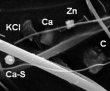 Cenizas, compuestos y elementos del humo del tabaco. Fuente: IDAEA.