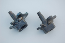 Piezas construidas mediante tixoconformado. Fuente: CIC marGUNE. Piezas construidas mediante tixoconformado. Fuente: CIC marGUNE.