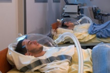 Estudio del gasto de oxígeno de los 'camanautas'. Imagen: E. Grimault. Fuente: CNES.