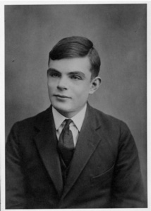 Alan Turing a los 16 años de edad. Fuente: The Turing digital archive.