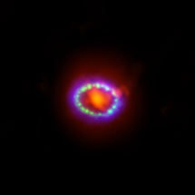 La Supernova 1987A. Fuente: ESO.