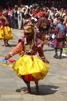 Danza de Drametse, Patrimonio de la Humanidad. Foto: Goyanes/T21