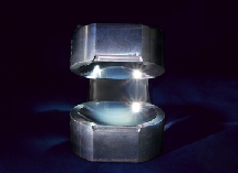 La caja de fotones del experimento. CNRS. La caja de fotones del experimento. CNRS.