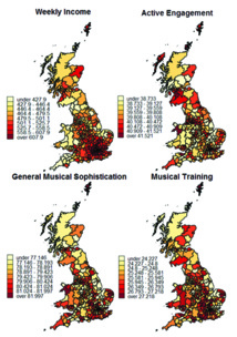 Mapas elaborados a partir de los datos obtenidos en la encuesta. Fuente: Universidad Goldsmiths. Mapas elaborados a partir de los datos obtenidos en la encuesta. Fuente: Universidad Goldsmiths.