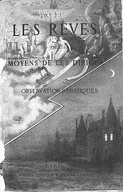 Portada de “Los sueños y cómo dirigirlos” de Léon d'Hervey de Saint-Denys. Fuente: Wikipedia.