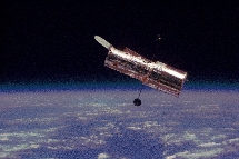 El telescopio espacial Hubble NASA. El telescopio espacial Hubble NASA.