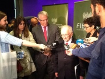 Garzón y Ferencz en el Congreso JU. Foto: FIBGAR Garzón y Ferencz en el Congreso JU. Foto: FIBGAR