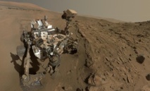 Selfie de Curiosity para celebrar su primer año marciano en el planeta rojo. Imagen: NASA/JPL-Caltech/MSSS. Fuente: Sinc.