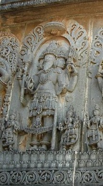 Brahmā, que en el hinduismo es considerado el dios creador del mundo. Fuente: Wikipedia.