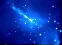 Cartografiada por vez primera la materia oscura de un cúmulo de galaxias del Universo Lejano