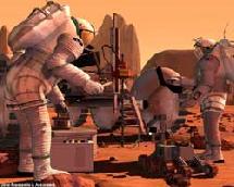 Humanos en Marte. NASA