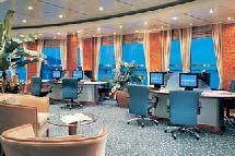 Ciber café a bordo. Cruiseweb
