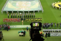 Un partido de la Bundesliga, transmitido en 4K UHDTV. Imagen: Stephan Heimbecher. Fuente: Sky/Instituto Fraunhofer.