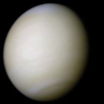 Venus observado por la sonda estadounidense Mariner 10. Imagen: NASA/Ricardo Nunes. Fuente: Wikipedia. Venus observado por la sonda estadounidense Mariner 10. Imagen: NASA/Ricardo Nunes. Fuente: Wikipedia.