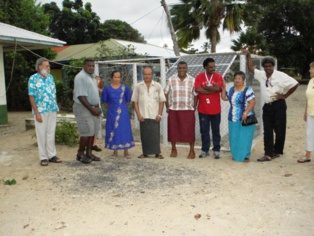 Habitantes de Saoluafata (Samoa). Fuente: ITU.
