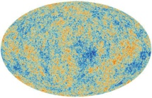 Imagen del fondo cósmico de microondas, obtenida por la misión Planck. Fuente: ESA.