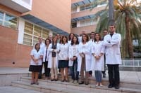 El equipo de la URV que ha realizado el estudio. Fuente: URV. El equipo de la URV que ha realizado el estudio. Fuente: URV.