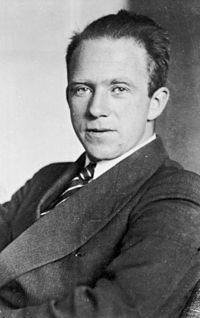 El físico alemán Werner Heisenberg en 1933. Fuente: Wikipedia.
