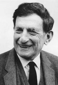 El físico estadounidense David Bohm. Fuente: Wikipedia.