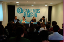 Los portavoces de Ganamos Madrid. Fuente: Ganamos Madrid. Los portavoces de Ganamos Madrid. Fuente: Ganamos Madrid.