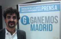 Ernesto García, coportavoz de Ganemos Madrid. Fuente: Ganemos Madrid.