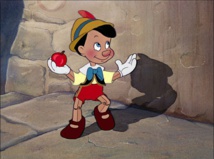 Fotograma de la película Pinocho, de 1940. Fuente: Wikipedia.