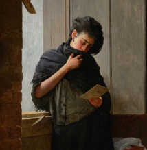 Saudade (1899), de Almeida Júnior. Fuente: Wikipedia. Saudade (1899), de Almeida Júnior. Fuente: Wikipedia.