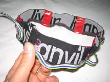 Banda para la cabeza del Haptic Radar. Banda para la cabeza del Haptic Radar.