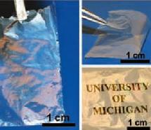 El nuevo material. Universidad de Michigan. El nuevo material. Universidad de Michigan.