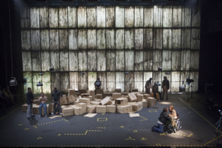 Momento de la representación. Imagen: CAT. Fuente: Teatro Alhambra de Granada. Momento de la representación. Imagen: CAT. Fuente: Teatro Alhambra de Granada.