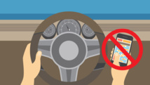 Un smartphone ultra-inteligente desactivaría automática las alarmas poco importantes si una persona está conduciendo, por ejemplo. Imagen: Laura Hannah. Fuente: UAB.