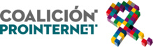 Logo de la Coalición Prointernet. Logo de la Coalición Prointernet.