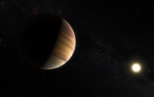 Ilustración del exoplaneta 51 Pegasi b. Fuente: ESO. Ilustración del exoplaneta 51 Pegasi b. Fuente: ESO.