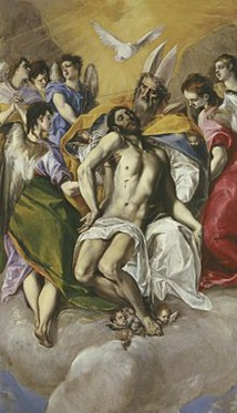 La Trinidad (El Greco). Fuente: Wikipedia.